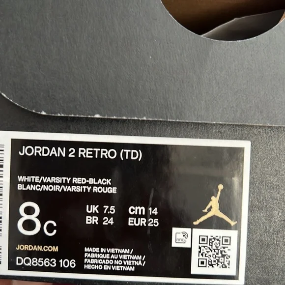 Nike retro Air Jordans girls - Picture 6 of 8